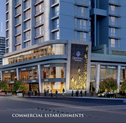 Stunning glass façade residential tower with a modern architectural skyline view